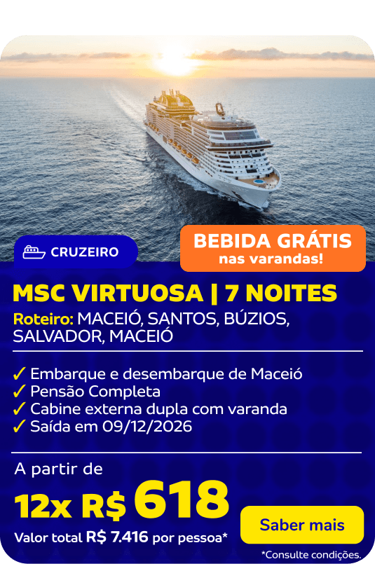 MSC VIRTUOSA | 7 noites