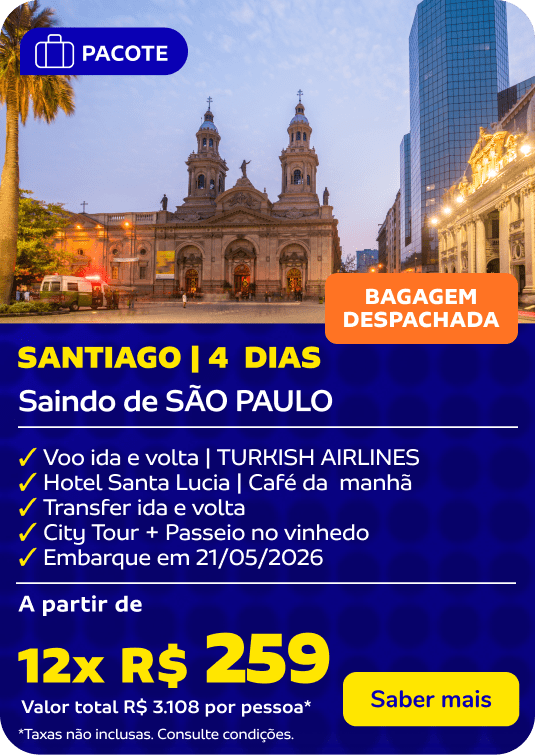 Santiago - Chile | 4 dias