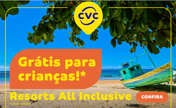 Resorts All Inclusive grátis para crianças!