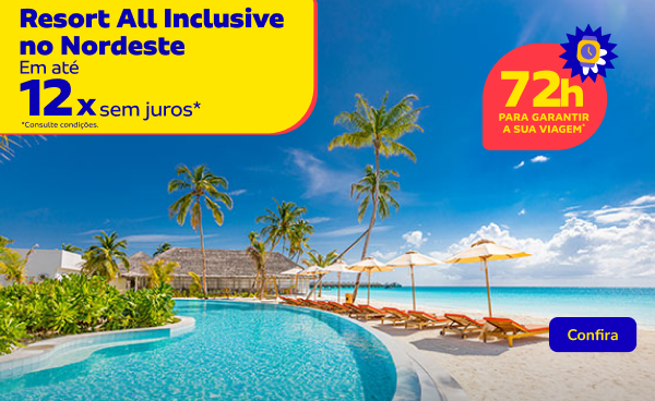 Resort All Inclusive no Nordeste