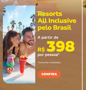 Resorts All Inclusive pelo Brasil