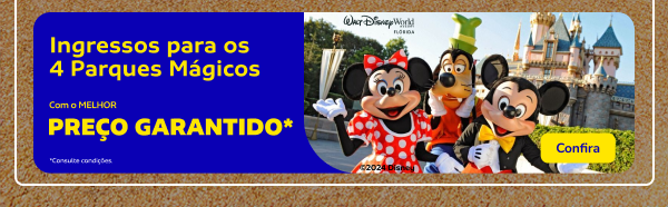 Ingressos para os 4 Parques Mágicos