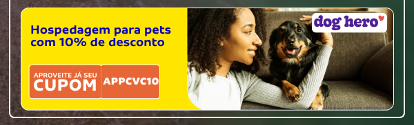 Hospedagem apra pets com 10% de desconto