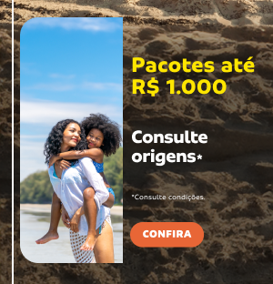 Pacotes até R$ 1.000