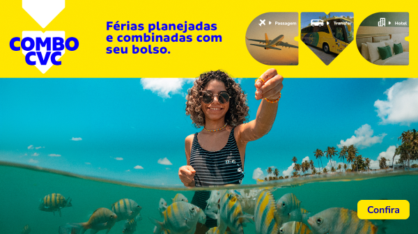 Para cada viagem, uma CVC