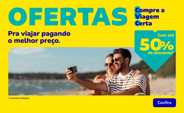 Ofertas com até 50% de desconto