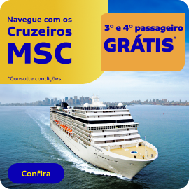 Navegue com os Cruzeiros MSC 