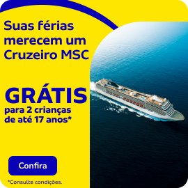 Suas férias merecem um Cruzeiro MSC