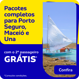 Pacotes completos para Porto Seguro, Maceió e Una