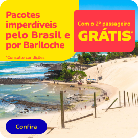 Pacotes pelo Brasil e por Bariloche