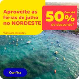 Aproveite as férias de julho no Nordeste