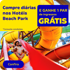 Compre diárias nos Hotéis Beach Park