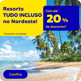 Resorts tudo incluso no Nordeste