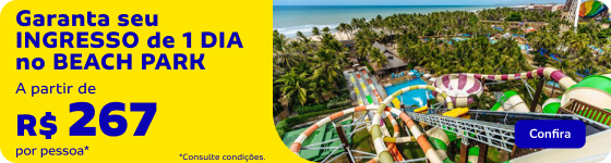 Garanta seu ingresso de 1 dia no Beach Park