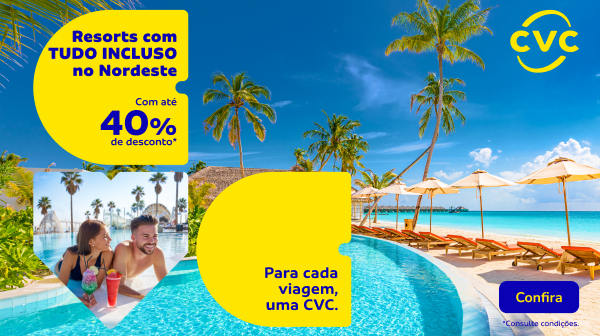 Resorts com TUDO INCLUSO no Nordeste