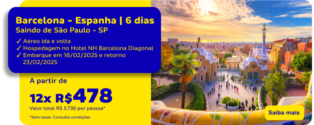 Barcelona - Espanha | 6 dias