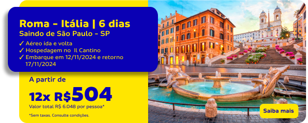 Roma - Itália | 6 dias