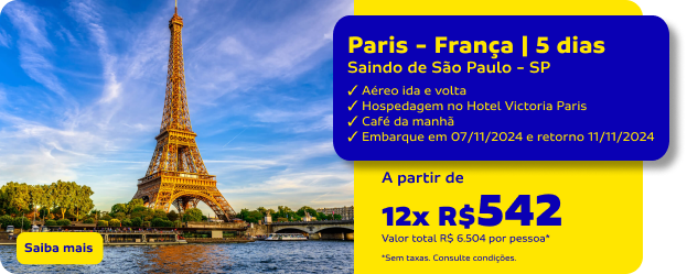 Paris - França | 5 dias