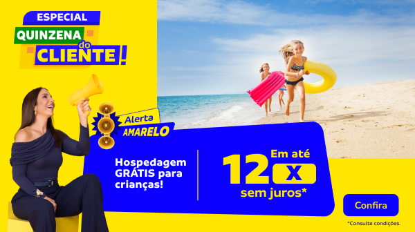 Hospedagem GRÁTIS para crianças!
