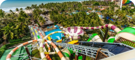 Fortaleza com Ingresso Beach Park