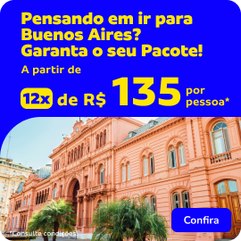 Pensando em ir para Buenos Aires? Garanta o seu Pacote!