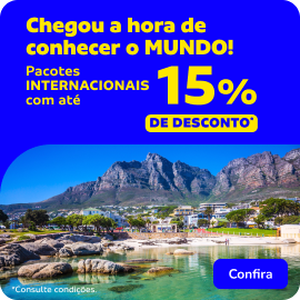 Chegou a hora de conhecer o MUNDO!
