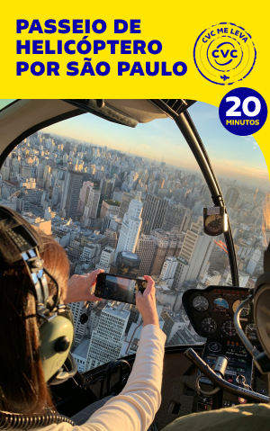Passeio de Helicóptero 20 minutos 