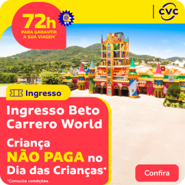 Ingresso Beto Carrero World