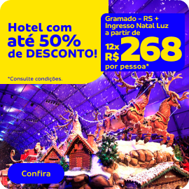 Hotel com até 50% de desconto