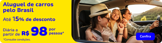 Aluguel de Carros pelo Brasil  