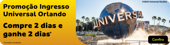 Promoção Ingresso Universal Orlando
