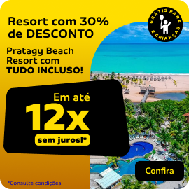 Resort com 30% de DESCONTO