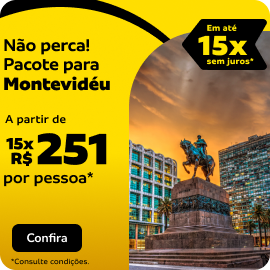 Não perca! Pacote para Montevidéu