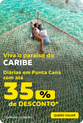 Viva o paraíso do Caribe