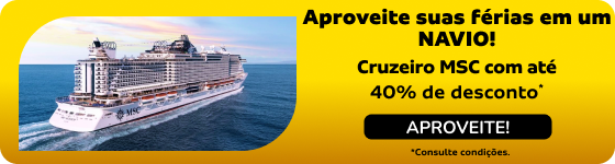 Aproveite suas férias em um NAVIO!