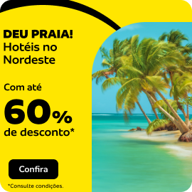 Deu Praia! Hotéis no Nordeste