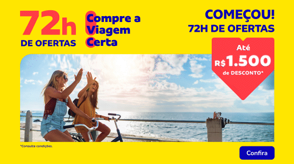 COMEÇOU 72 HORAS DE OFERTAS!