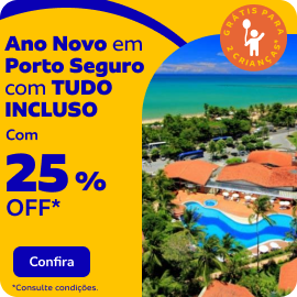 Ano Novo em Porto Seguro com Tudo Incluso