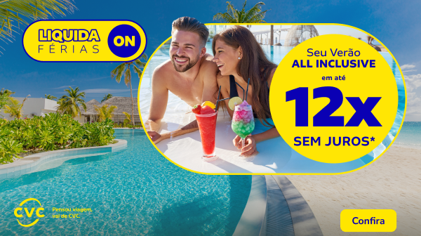 Verão ALL INCLUSIVE em ate 12x sem juros