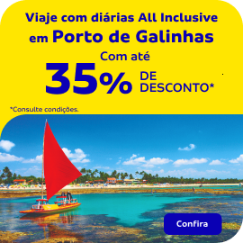 Viaje com diárias All Inclusive em Porto de Galinhas