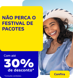 Não perca o Festival de Pacotes