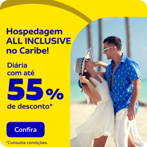 Hospedagem ALL INCLUSIVE no Caribe!