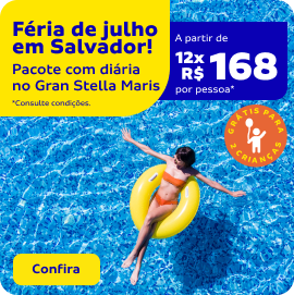 Férias de julho em Salvador!
