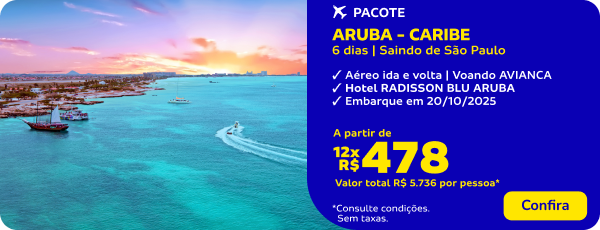 Aruba - Caribe | 6 dias
