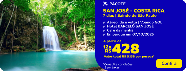 San José - Costa Rica | 7 dias