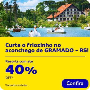 Curta o frizinho no aconchego de GRAMADO