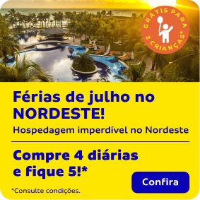 Férias de Julho no NORDESTE!