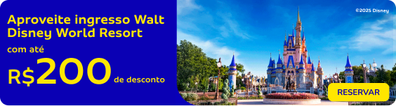Aproveite ingresso Walt Disney World Resort