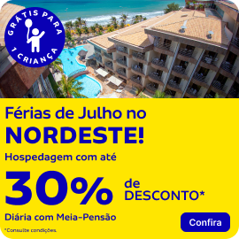 Férias de Julho no NORDESTE!