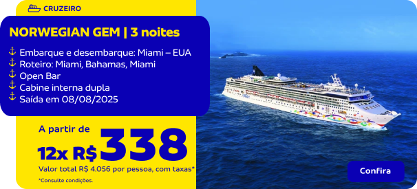 NORWEGIAN GEM | 3 noites